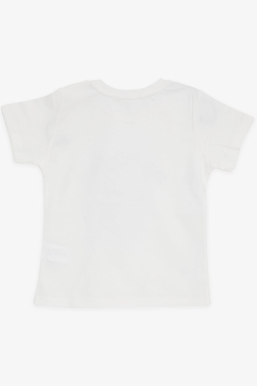 BRE Breeze Girls & Boys Boys T-Shirt with Pop Corn Print, 2-6 Years, Ecru - Münster