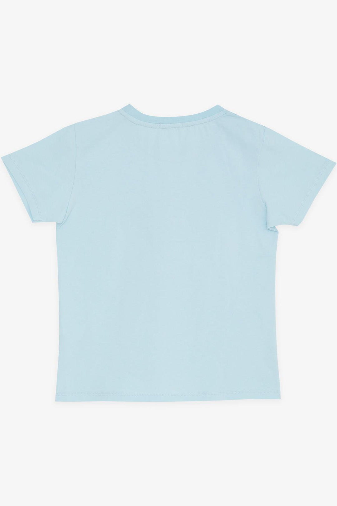 BRE Breeze Girls & Boys Boys T-shirt Dream Team Themed Basketball Player Robot Printed 4-8 Years, Light Blue - Tonbridge