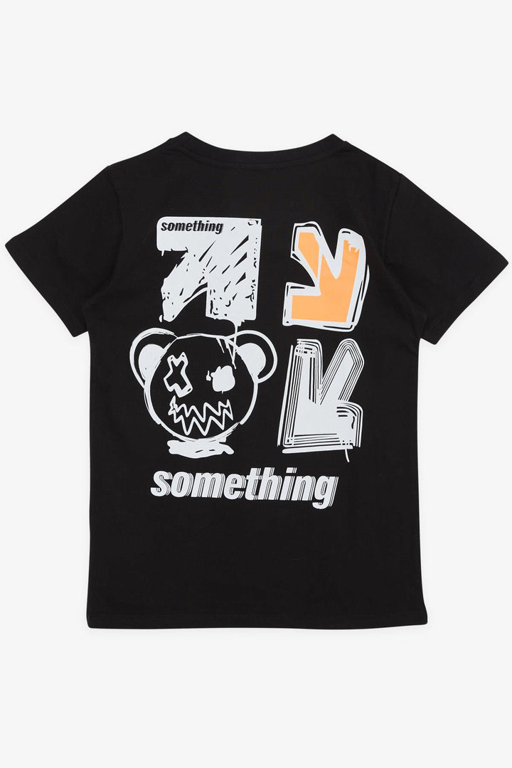 BRE Breeze Girls & Boys Boys T-shirt Slogan Themed 106 Years, Black - Plasencia