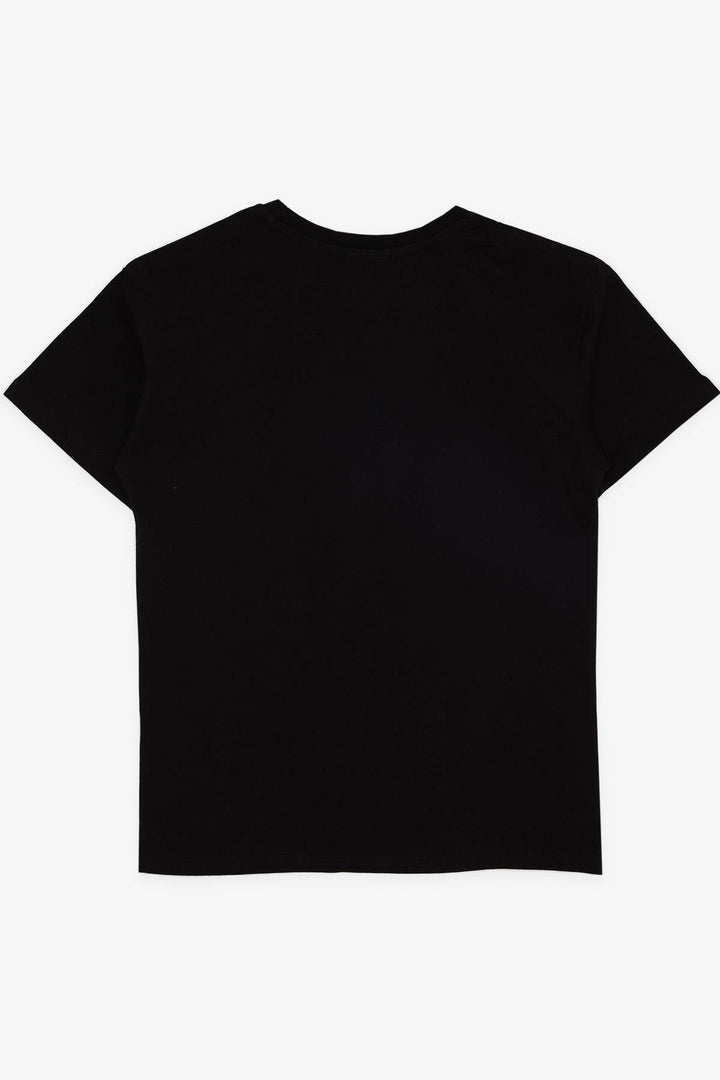 BRE Breeze Girls & Boys Boys T-Shirt Printed with Text, 50 Years, Black - Saarbrücken