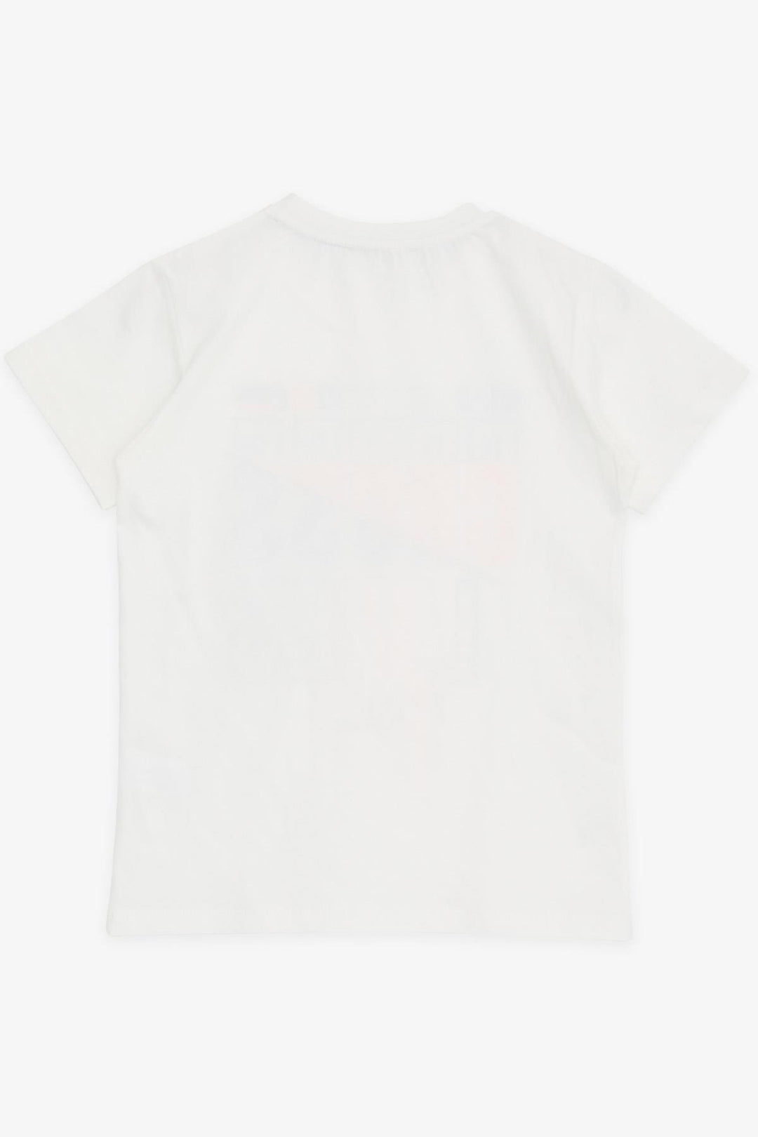 BRE Breeze Girls & Boys Boys T-Shirt Printed with Text, 84 Years, Ecru - Wylie