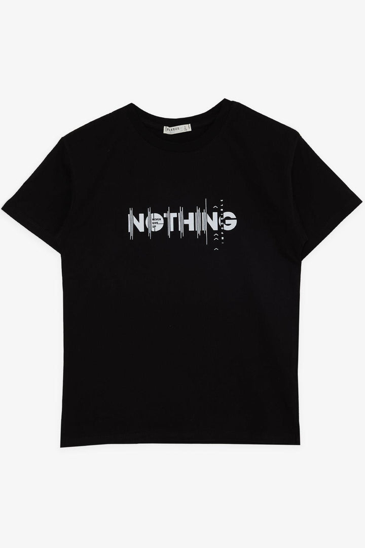 BRE Breeze Girls & Boys Boys T-Shirt Printed with Text, 50 Years, Black - Saarbrücken