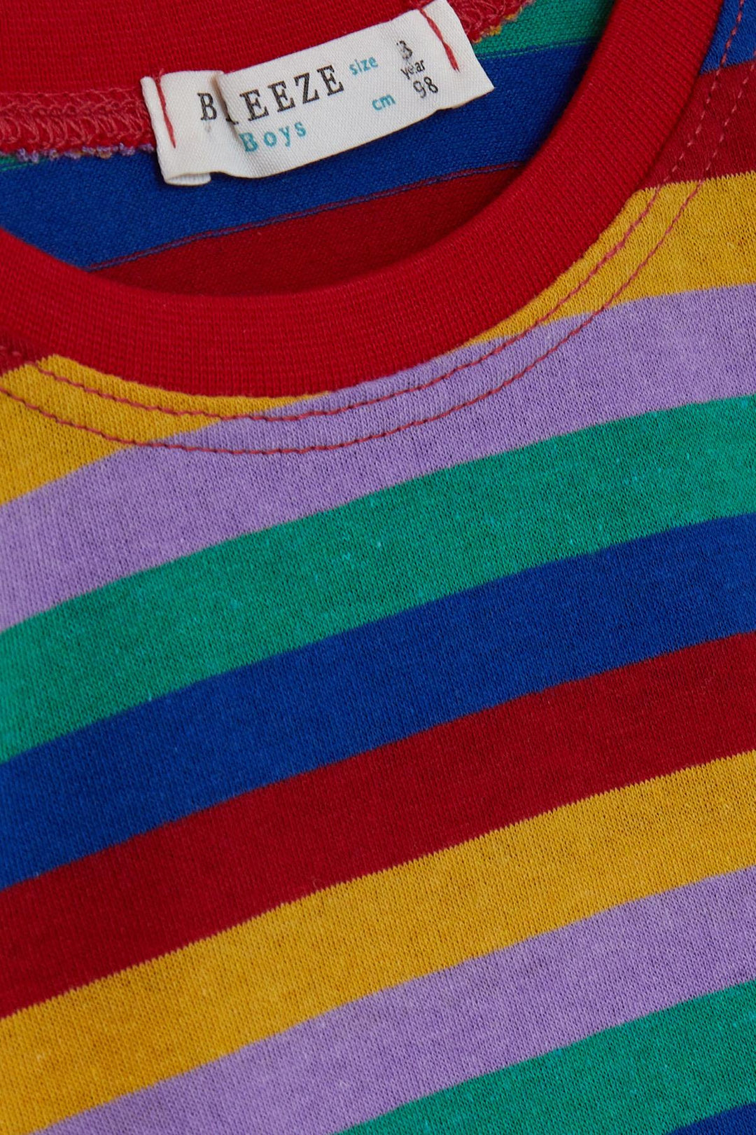 BRE Breeze Girls & Boys Boys Long Sleeve Striped T-Shirt 3-7 Years, Mixed Color - Gap