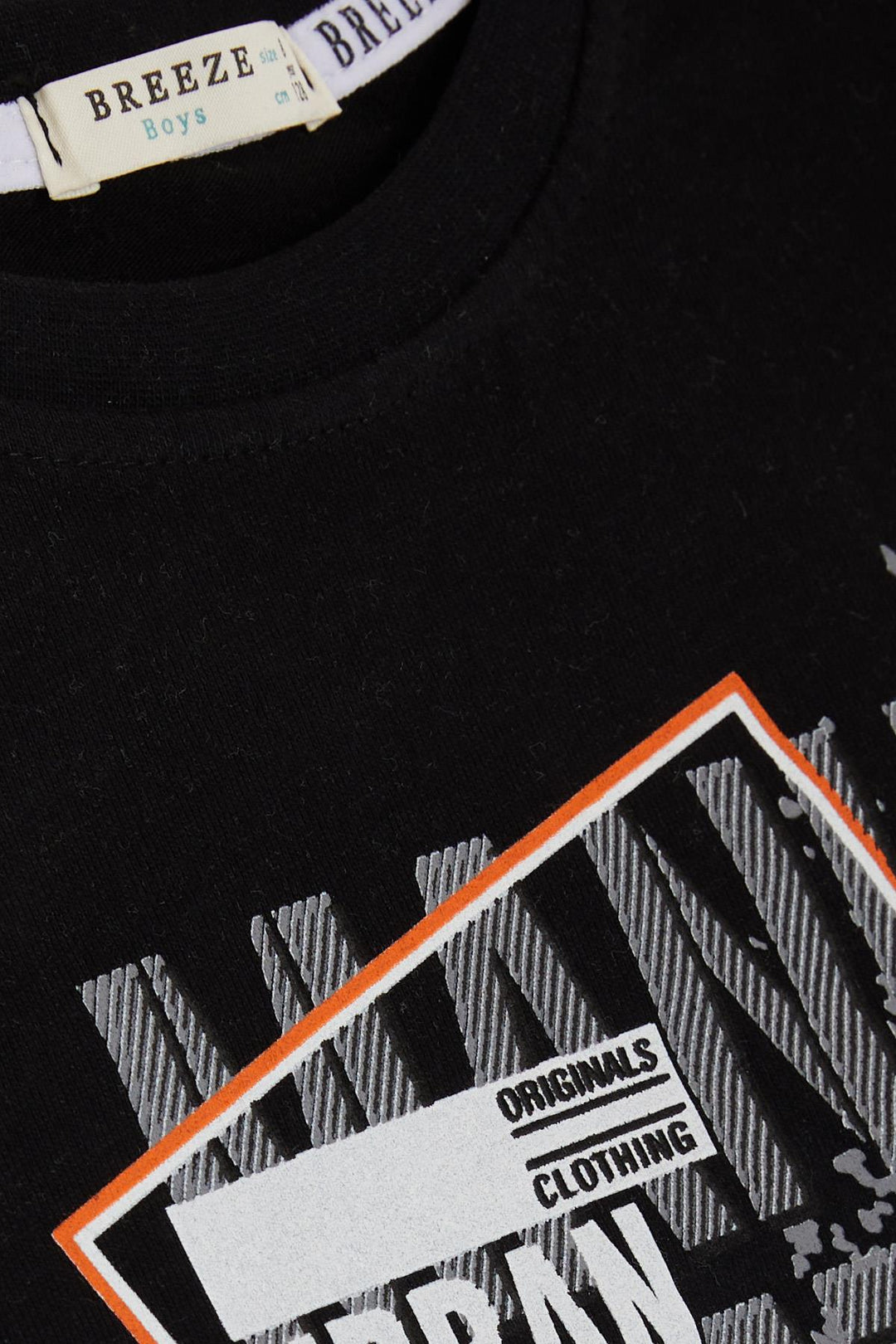 BRE Breeze Girls & Boys Boys Long Sleeve T-Shirt Patterned Printed 62 Years, Black - Mulhouse