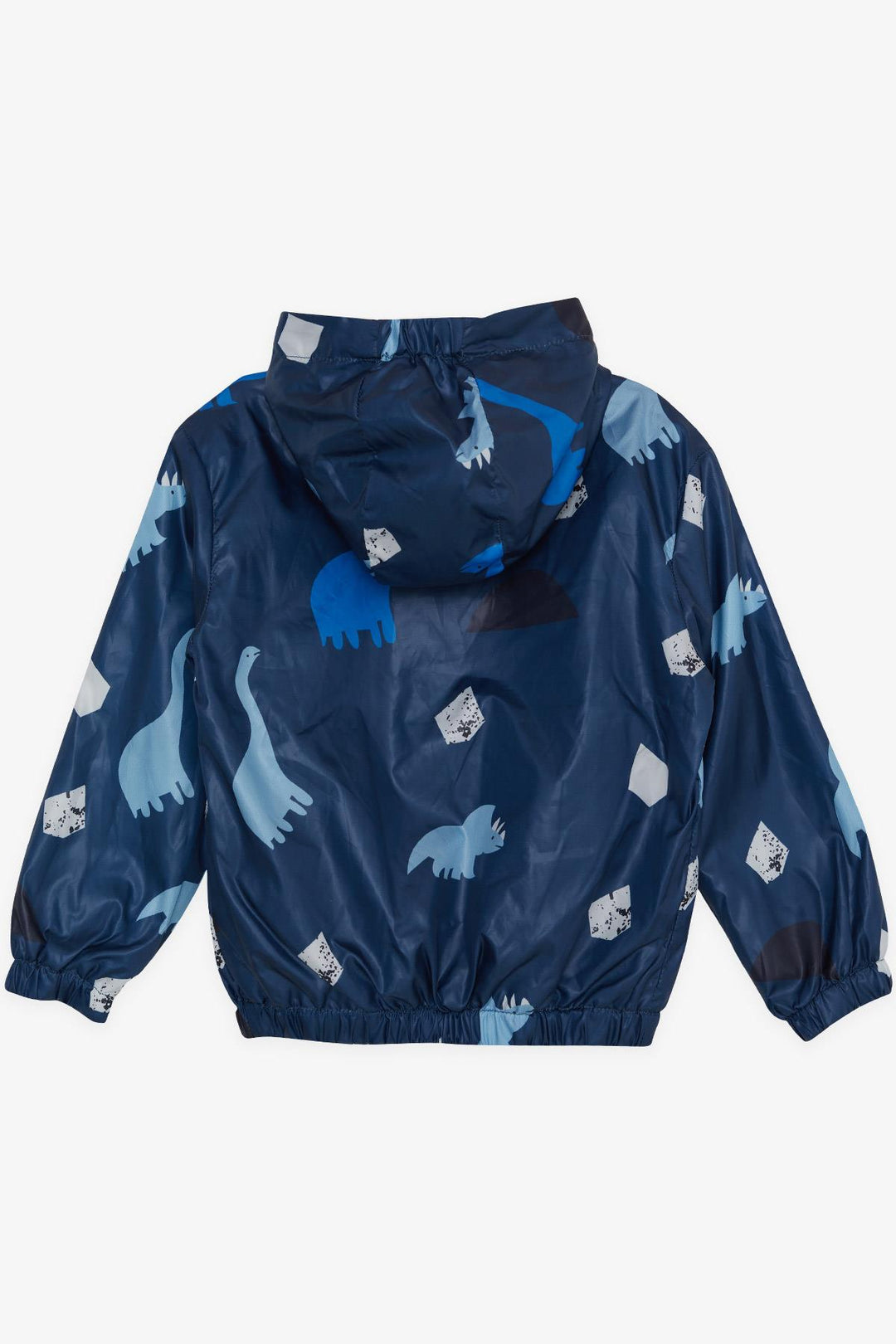 BRE Breeze Girls & Boys Boys' Raincoat with Dinosaur Pattern, Dark Blue, 1-5 Years - Castleford