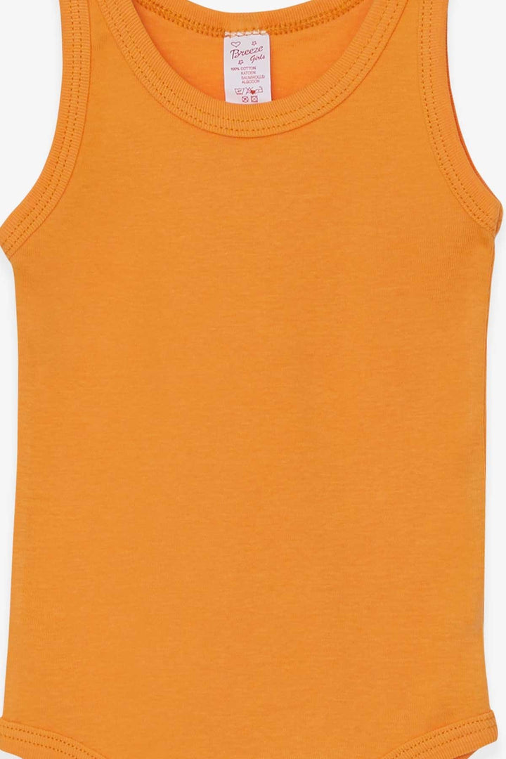BRE Breeze Baby Girl Snap Bodysuit 9 Months-3 Years, Mustard Yellow - Brentwood