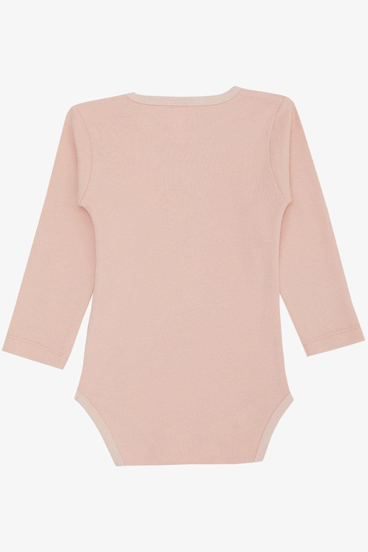 BRE Breeze Baby Girl Snap Bodysuit with Cute Kittens Printed 9 Months-3 Years, Powder - Kendall West