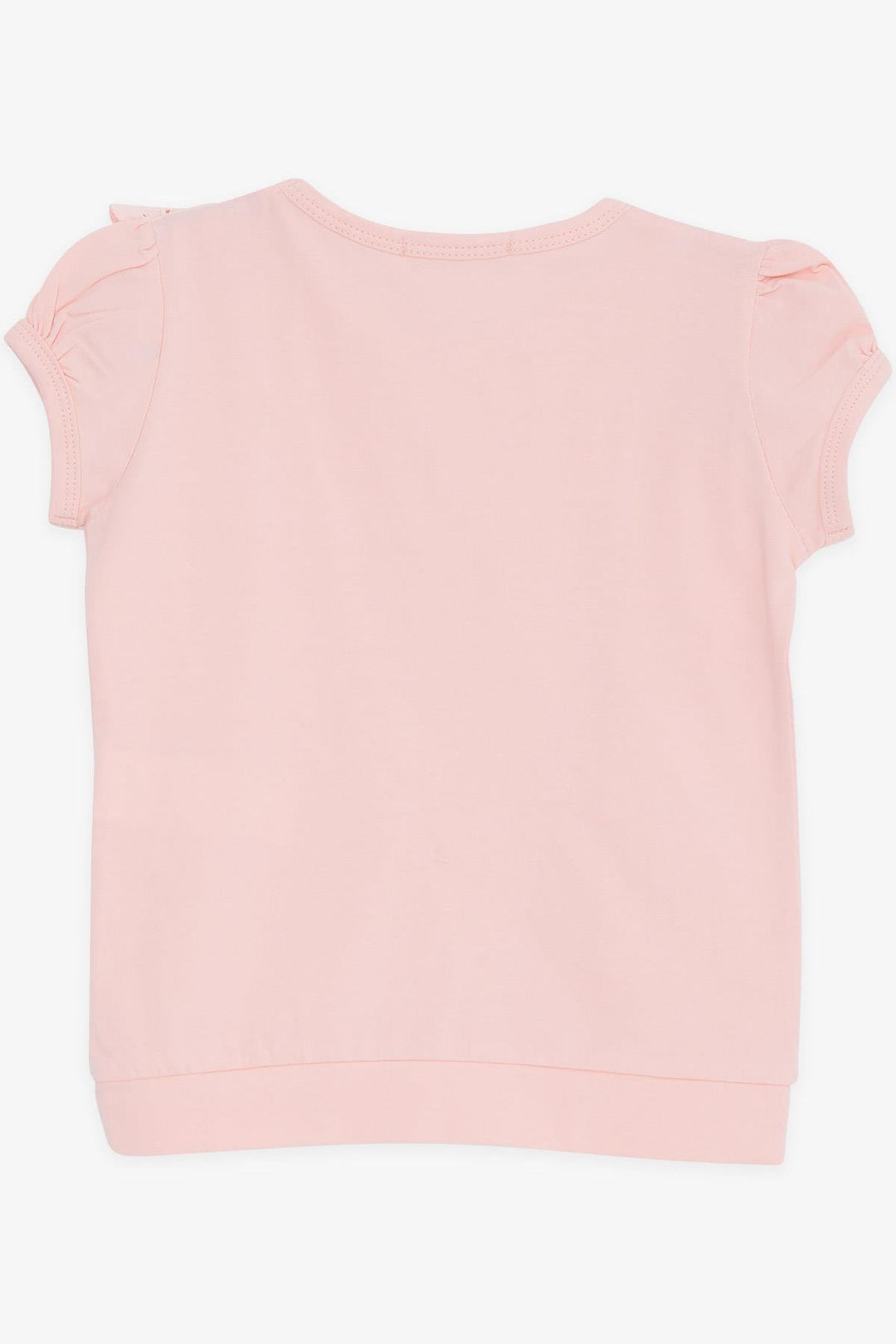 BRE Breeze Girl's T-shirt with Lace 1.5-5 Years, Salmon - North Little Rock