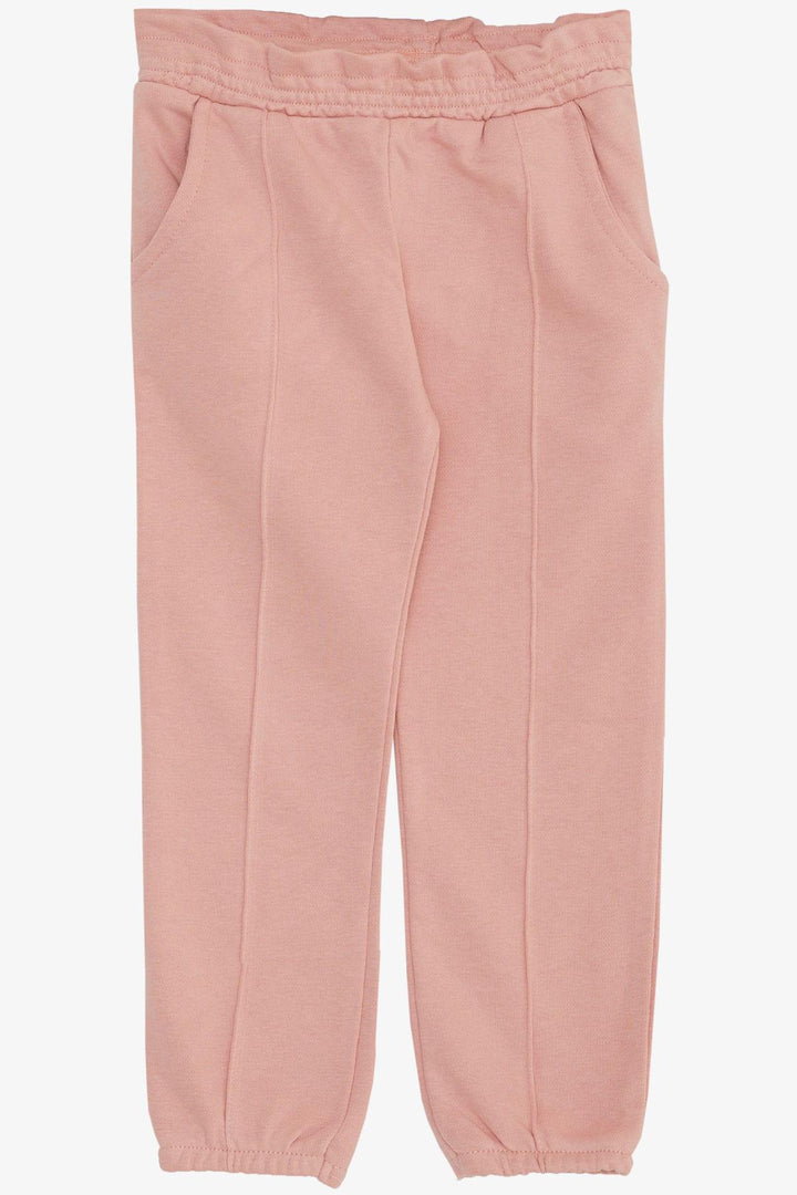 BRE Breeze Girl Child Waist Pants Elastic Pocketed 1-4 Years, Rose Pink - Southend