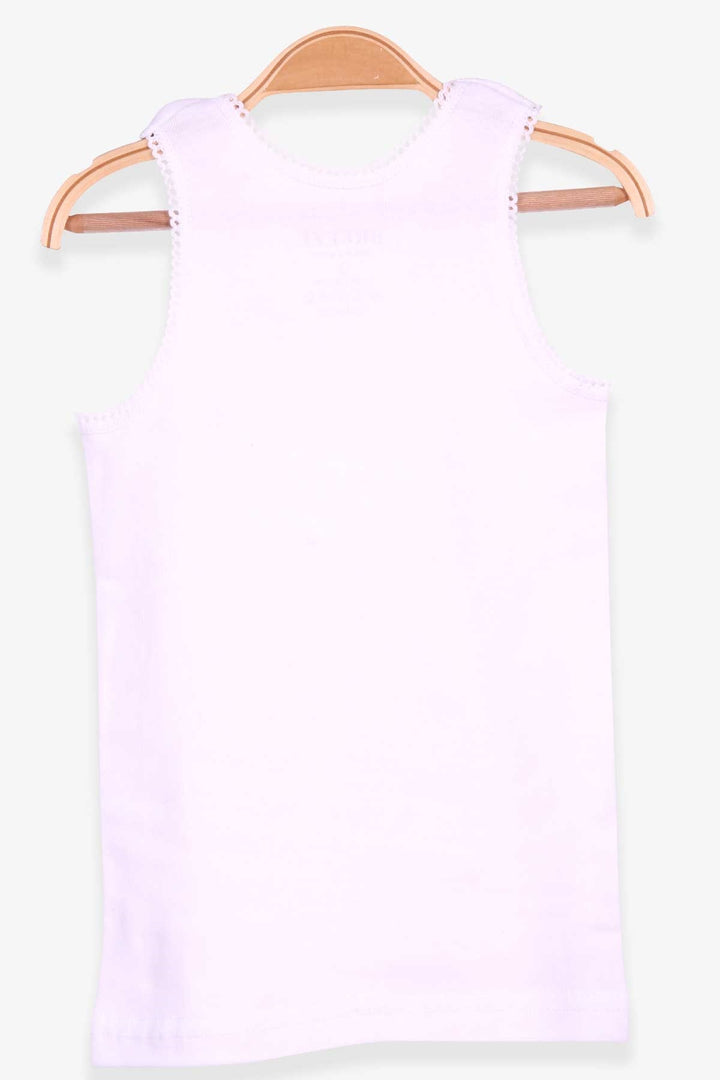 BRE Breeze Girl's Tank Top with Thick Straps 13 Years, White - Shrewsbury