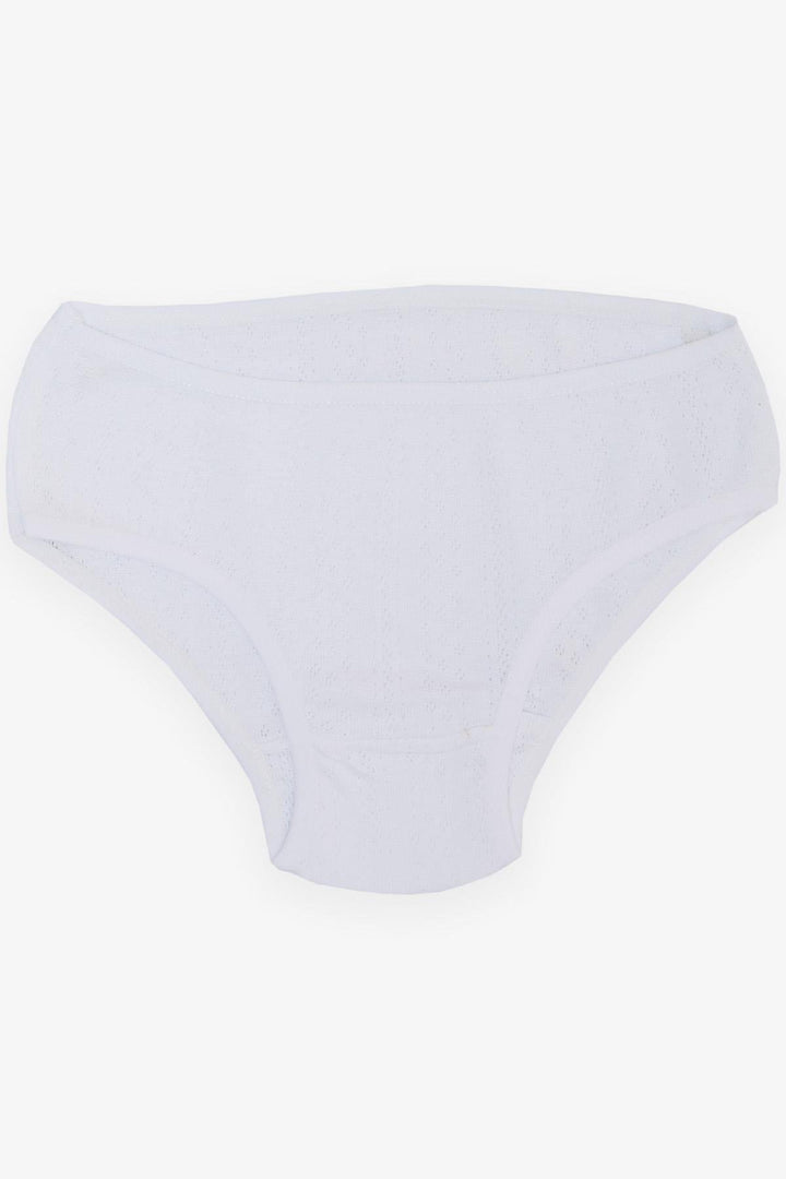 BRE Breeze Girl's Tank Top & Panties Set Jacquard 31 Years, White - Belfast