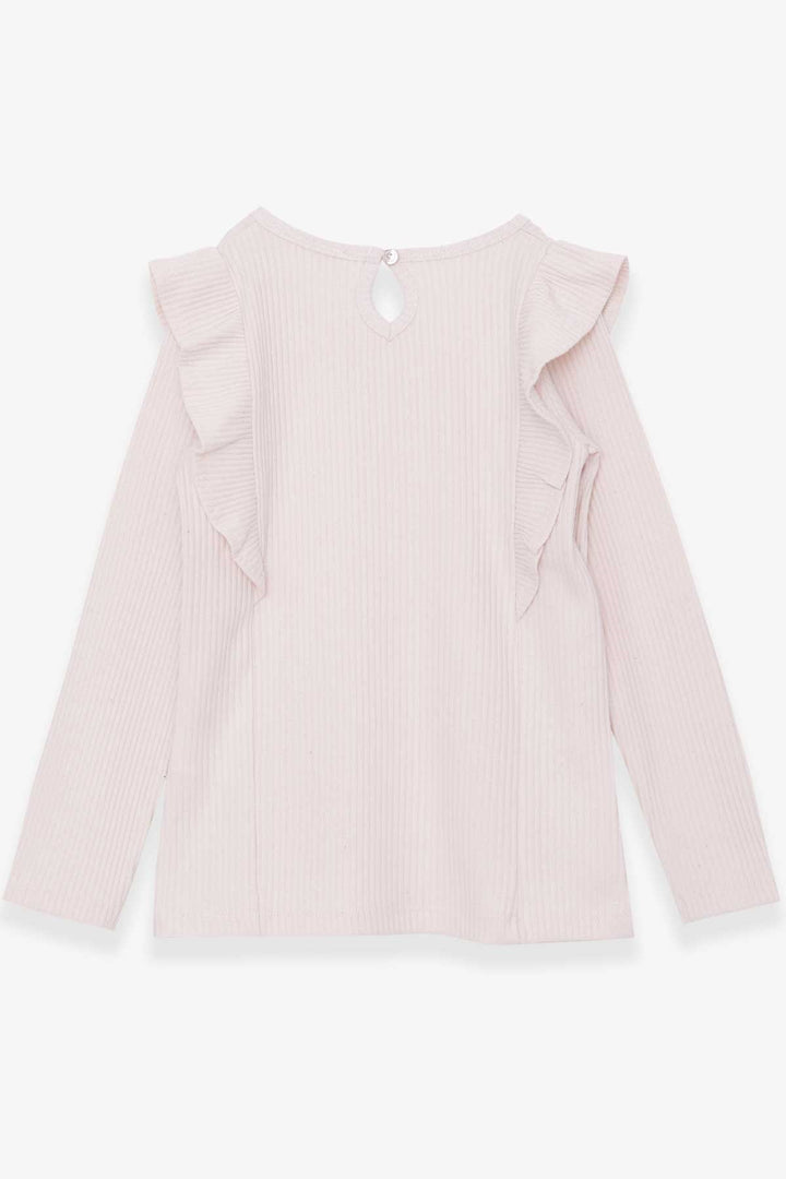 BRE Breeze Girl's Ruffled Blouse 1.5-5 Years, Cream - Coyula