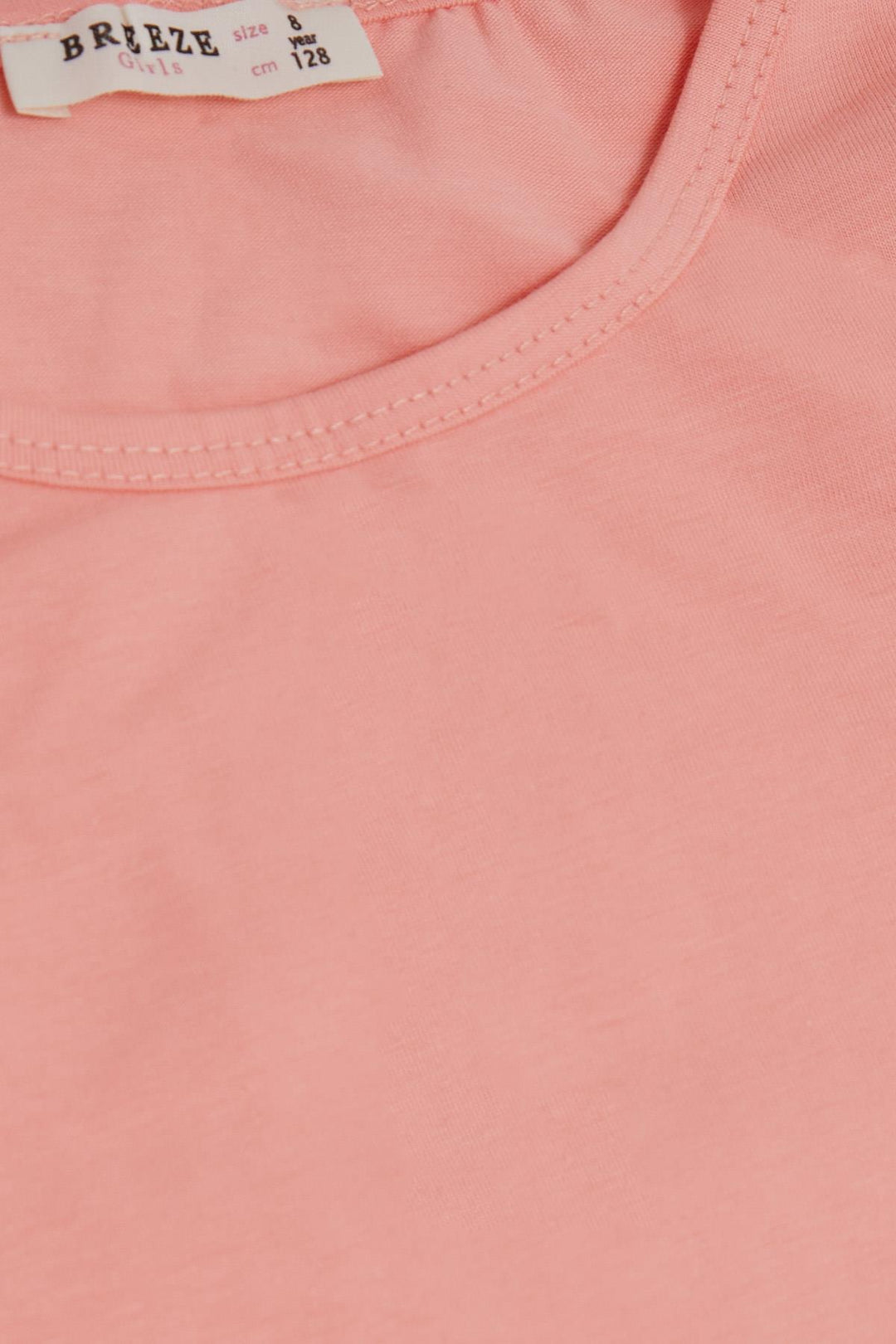 BRE Breeze Girl's Blouse with Tulle Detailed Sleeves, 82 Years, Salmon - Millcreek