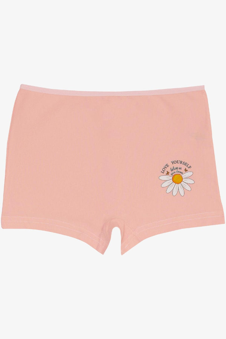 BRE Breeze Girl's Boxer Shorts with Daisy Print, 51 Years, Pink - St. George