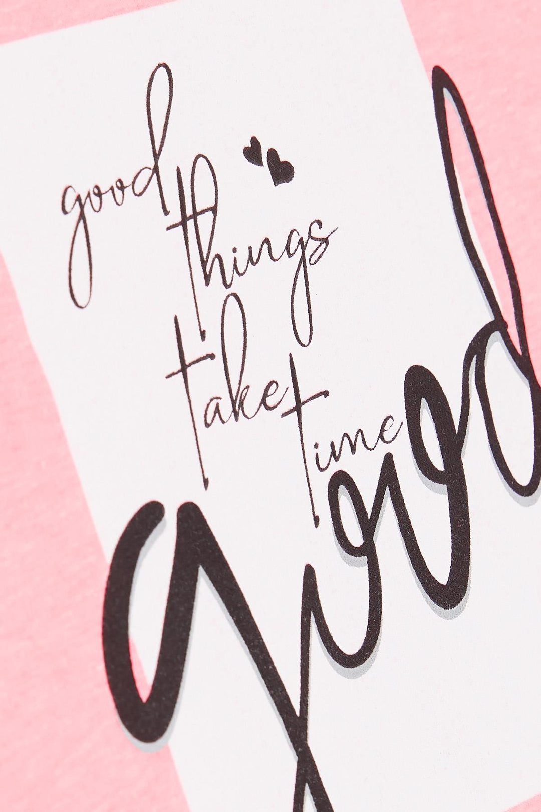 BRE Breeze Girl Child Crop T-Shirt with Printed Text and Side Slits, 94 Years, Neon Pink - Logroño