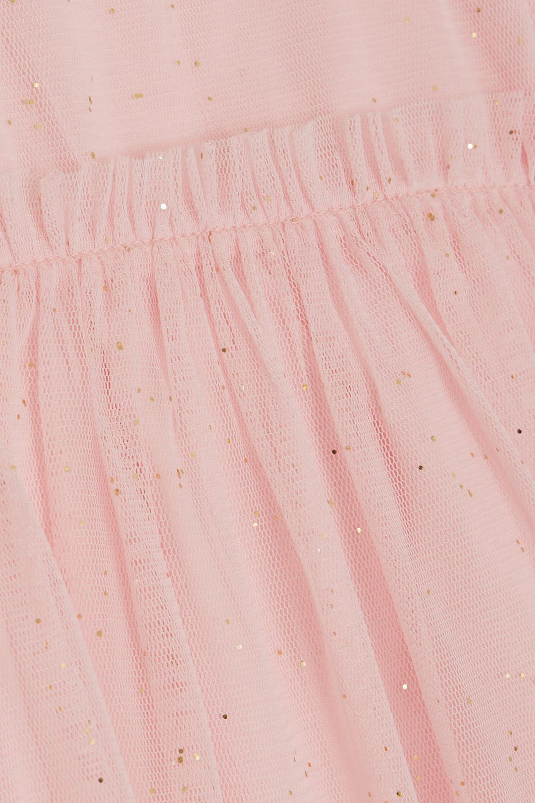 BRE Breeze Girl's Dress with Sequined Tulle Frills, 3-7 Years, Pink - Cape Girardeau