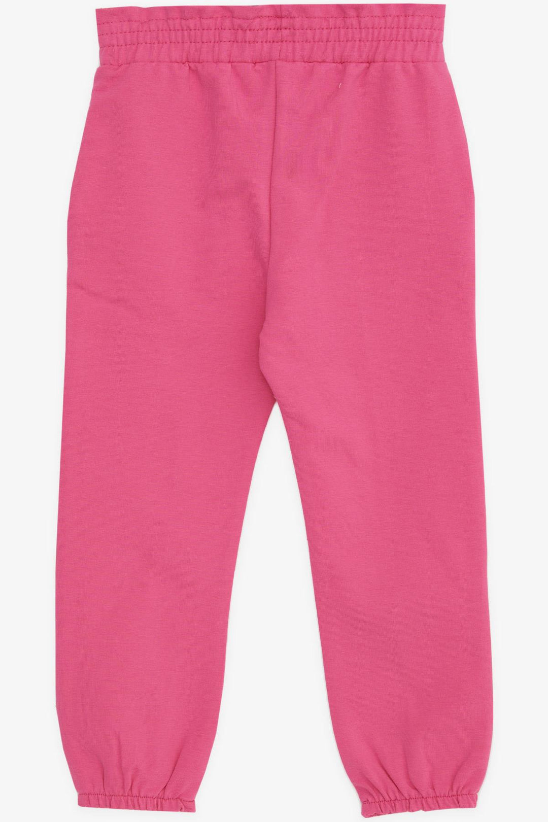 BRE Breeze Girl's Sweatpants with Elastic Waistband and Pockets, 1-4 Years, Fuchsia - Paredes