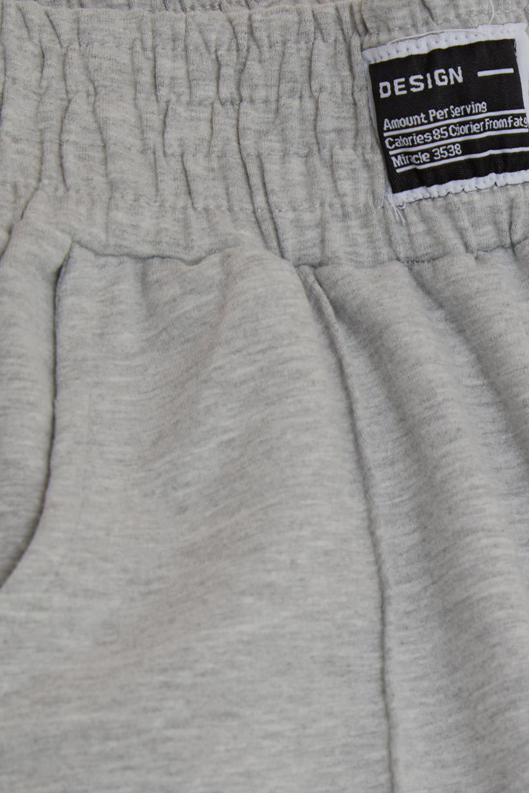 BRE Breeze Girl's Sweatpants with Elastic Waistband and Cuffs, Elastic Pocketed 94 Years, Light Grey Melange - Autlán de Navarro