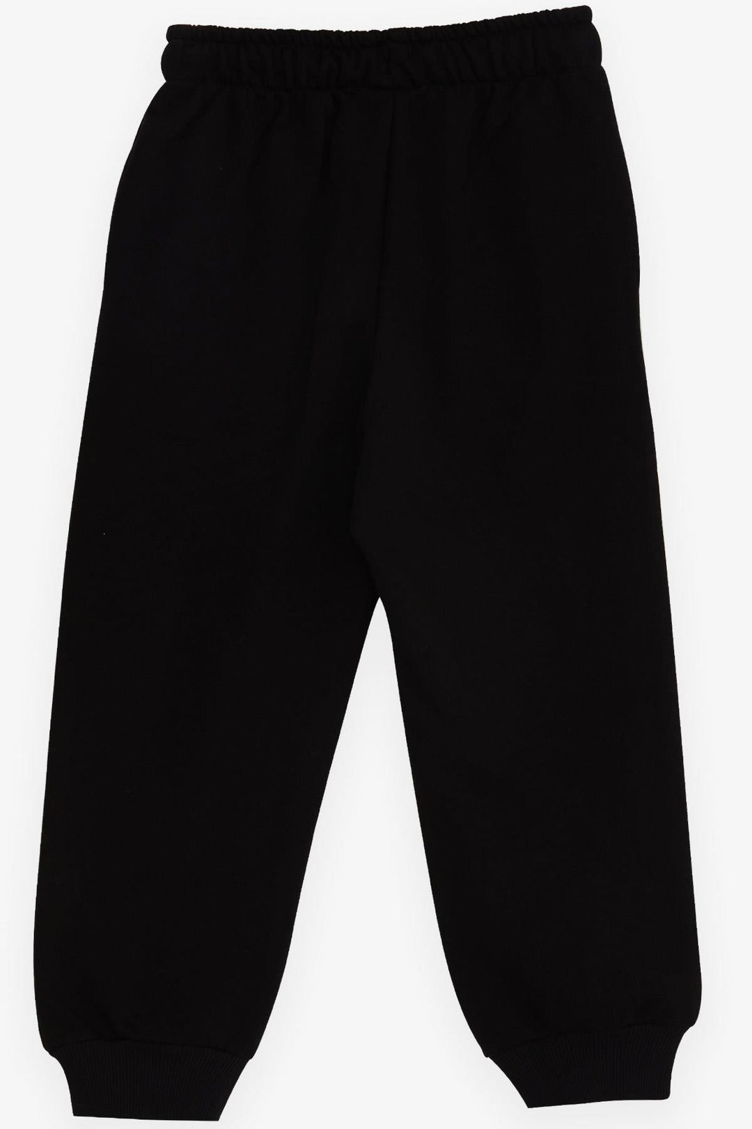 BRE Breeze Girl's Sweatpants with Pockets and Drawstring, 2-6 Years, Black - Snizhne