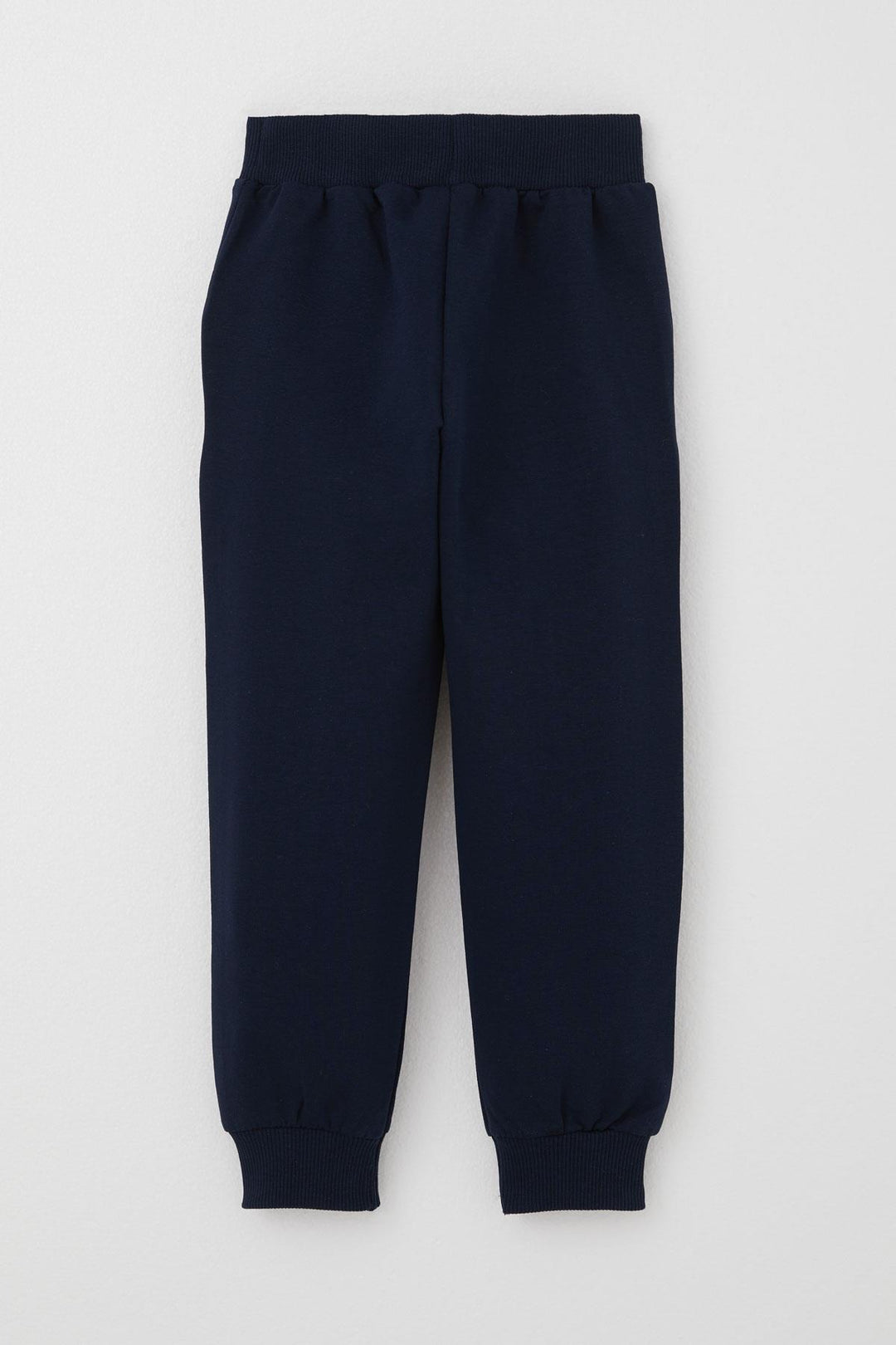 BRE Breeze Girl's Sweatpants with Seam Detail Pockets, Navy, 3-7 Years - Bastia