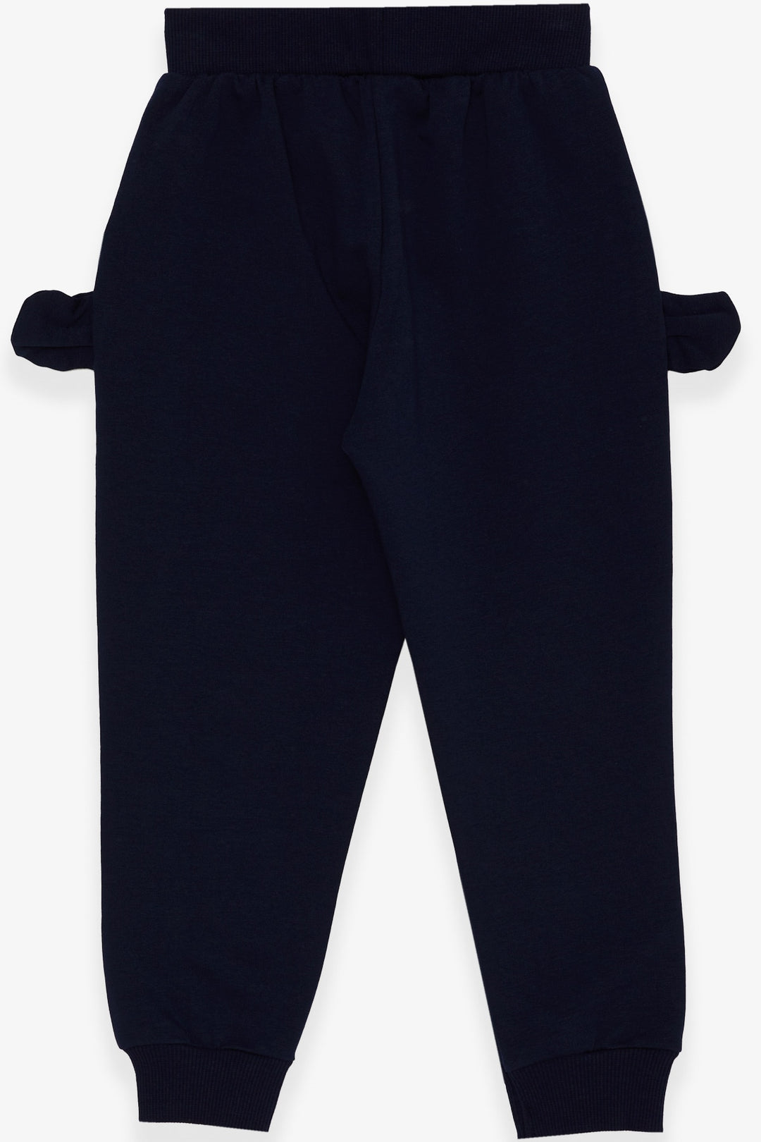 BRE Breeze Girl's Sweatpants with Bunny Embroidery, 1-4 Years, Navy Blue - Sarasota