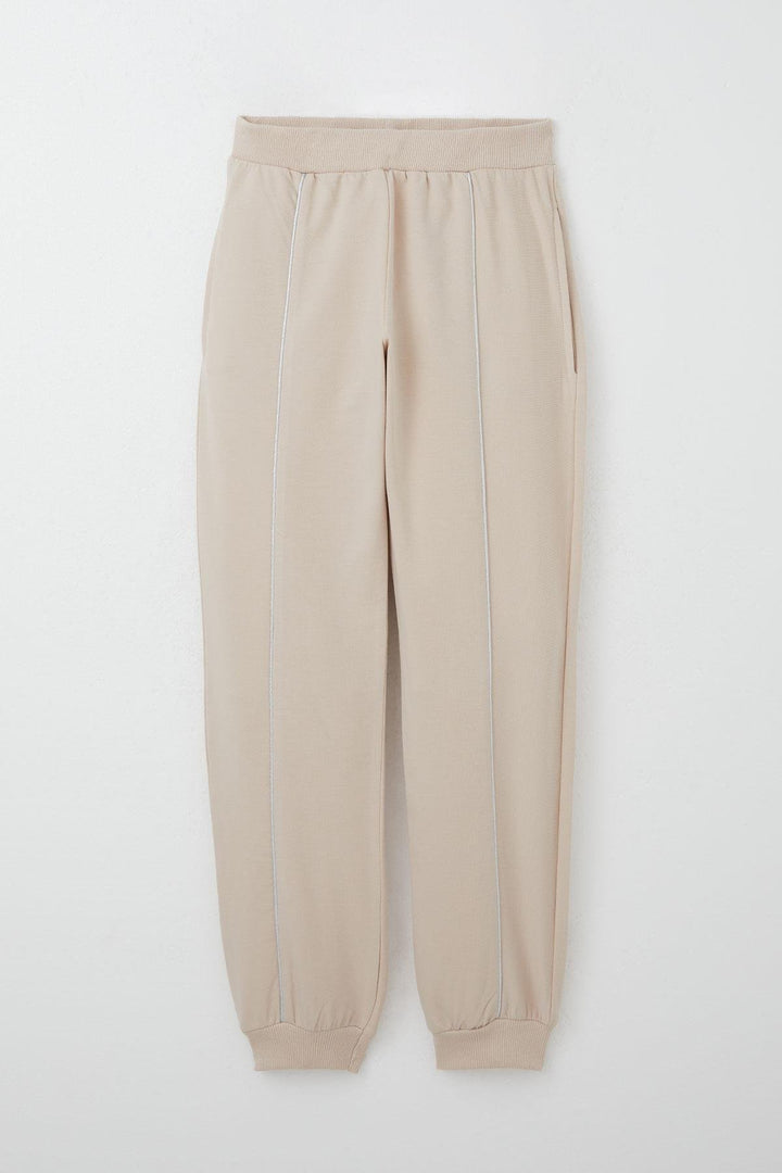 BRE Breeze Girl's Tracksuit with Hoodie, Fisherman Collar, 84 Years, Beige - Cottage Grove