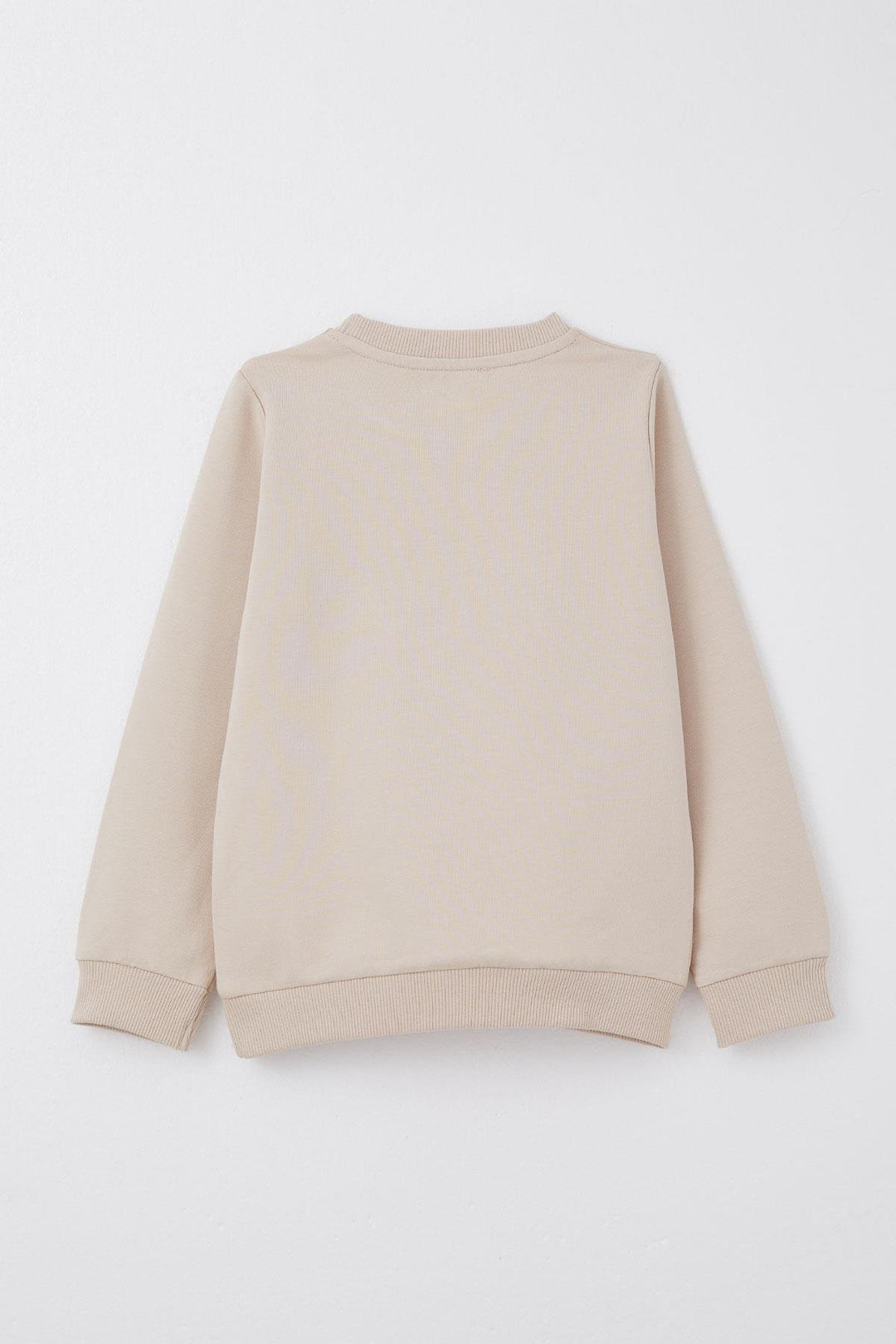 BRE Breeze Girl Child Tracksuit Love Themed Writing Embroidered 1-4 Years, Beige - Sudbury