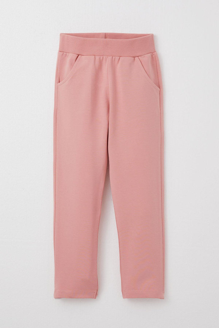 BRE Breeze Girl Child Tracksuit Love Themed Writing Embroidered 1-4 Years, Beige - Sudbury