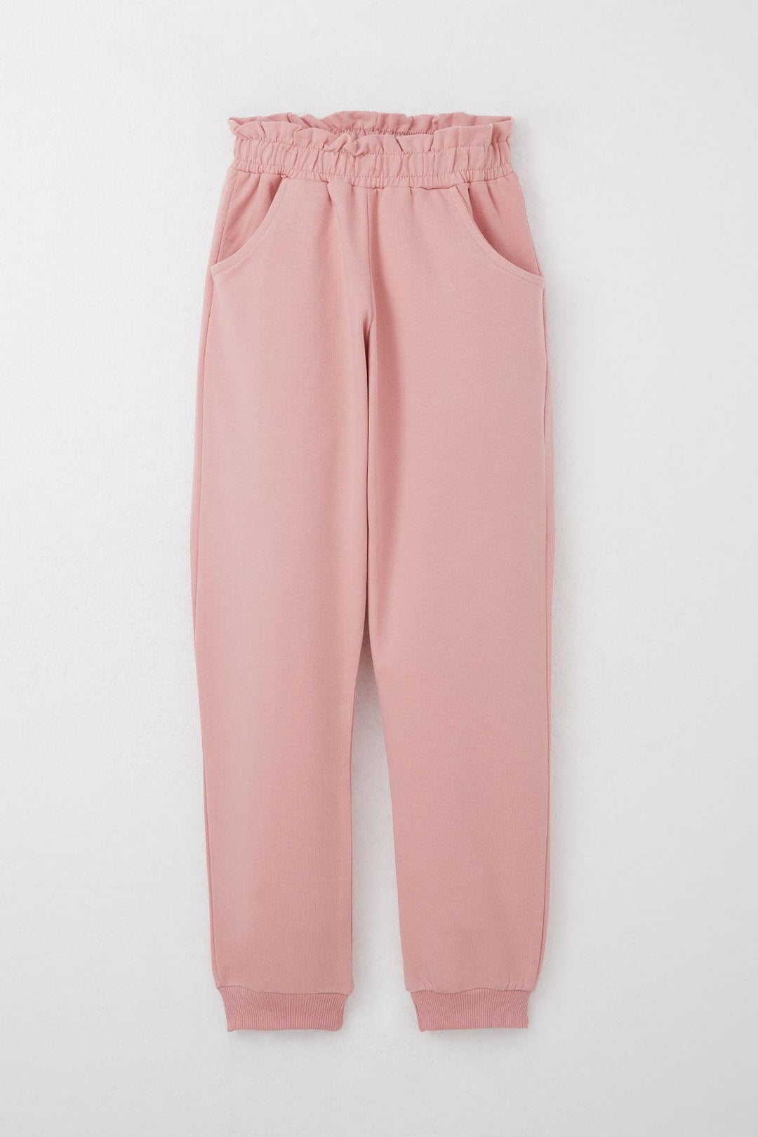 BRE Breeze Girl Child Tracksuit Set with Stone Embroidered Heart 4-9 Years, Rose Pink - Temple City