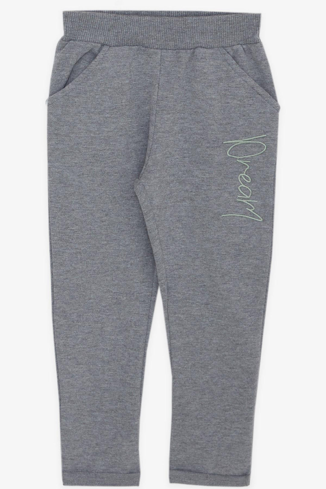 BRE Breeze Girl Child Tracksuit Set Sequined Embroidery Printed 3-6 Years, Mint Green - Oceanside