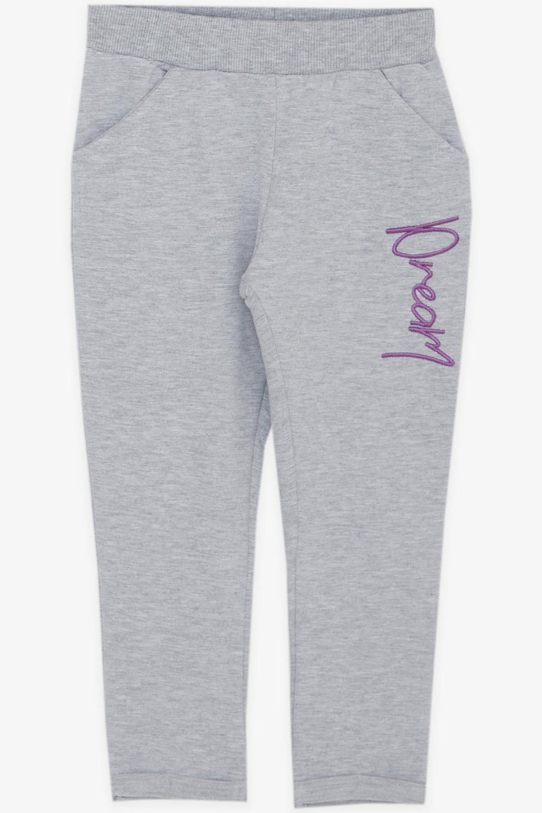 BRE Breeze Girl Child Tracksuit Set Sequined Embroidered Printed 3-6 Years, Purple - Guasavito