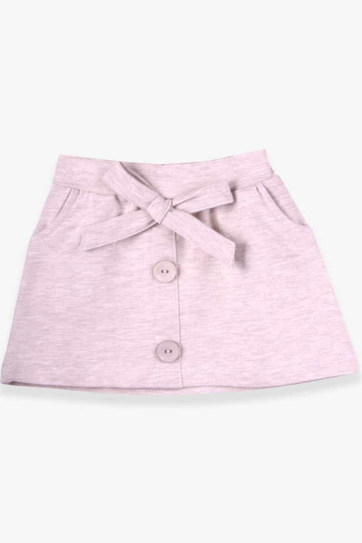 BRE Breeze Girl's Skirt with Bow 62 Years, Beige Melange - Eisenach