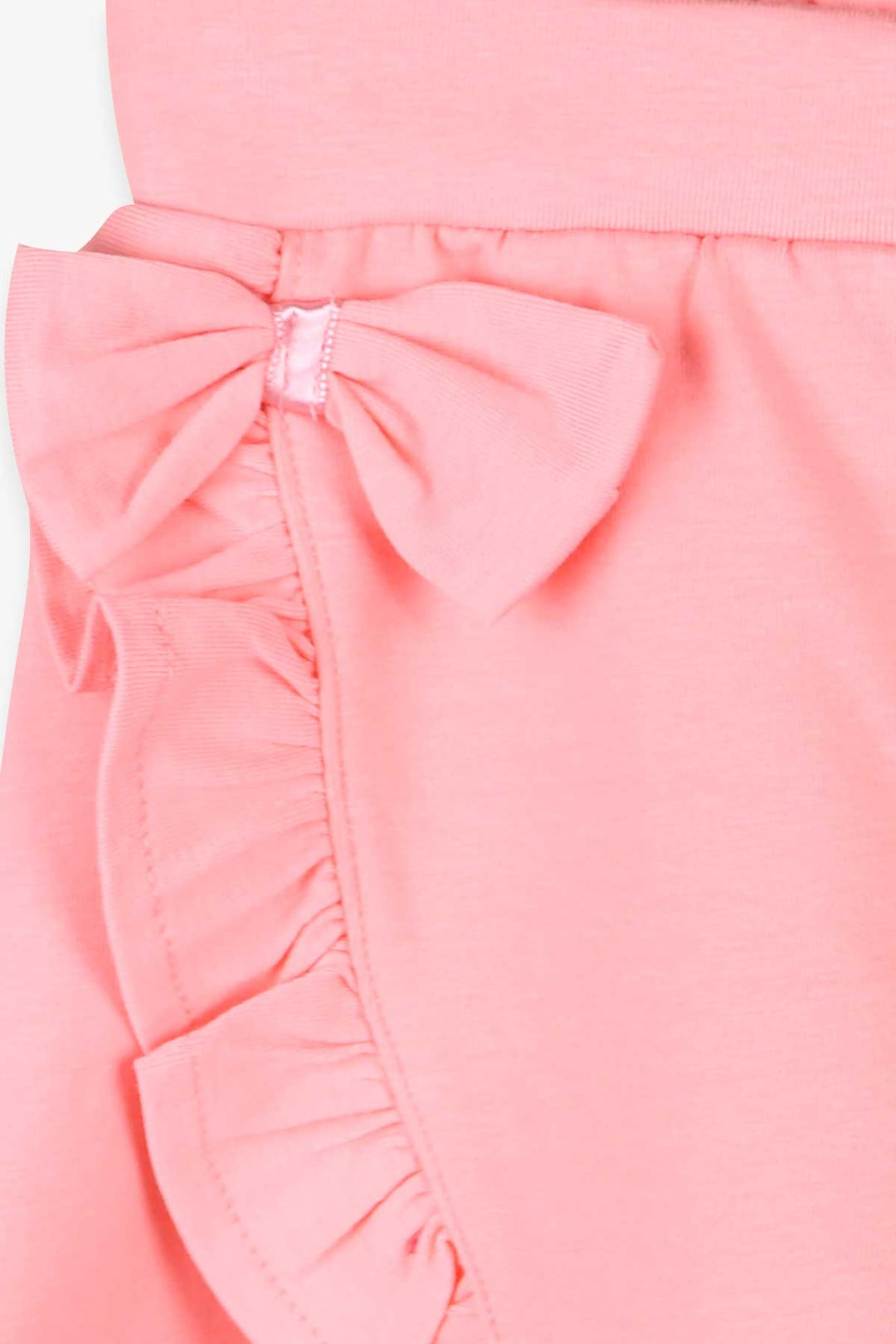 BRE Breeze Girl Child Skirt Shorts with Ruffles and Bow 1.5-5 Years, Salmon - Deurne