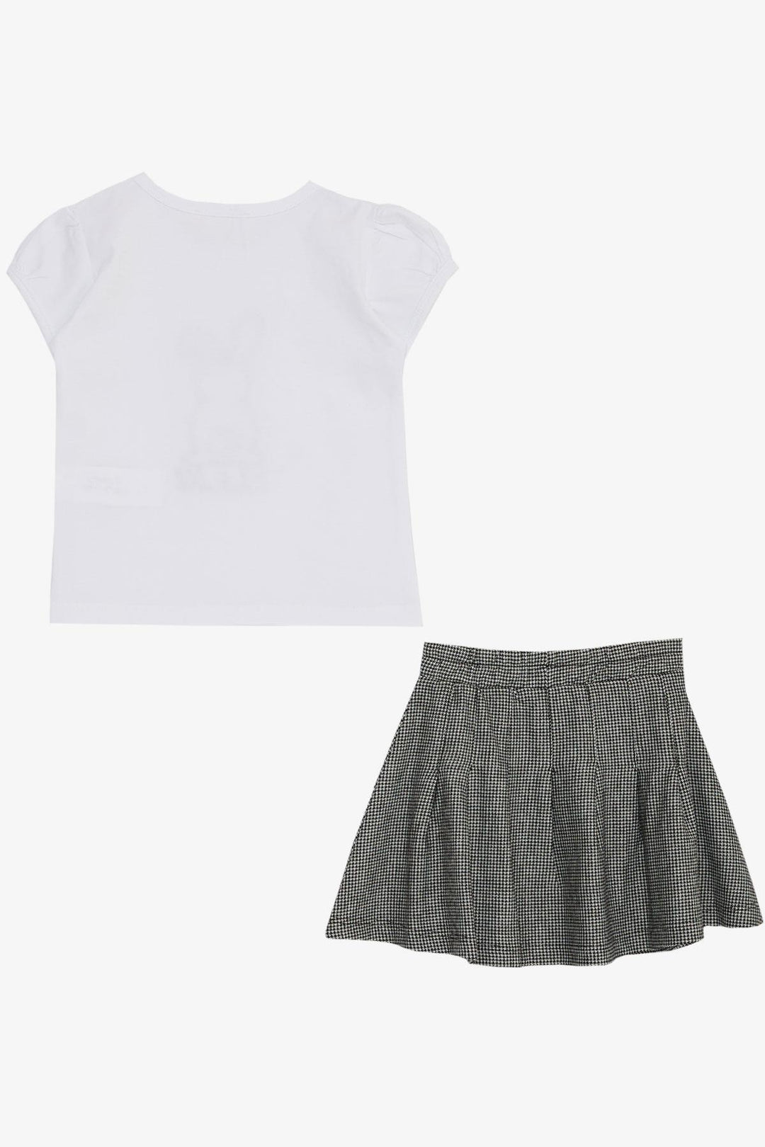 BRE Breeze Girl Child Skirt Suit Cute Bunny Printed 3-8 Years, White - Wellington