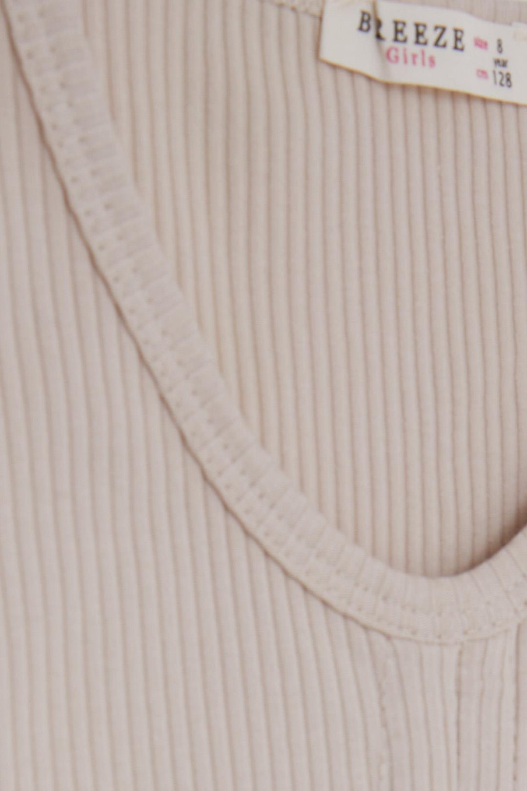 BRE Breeze Girl Child Spanish Pants Leggings Crop Set 50 Years, Beige - Clamart