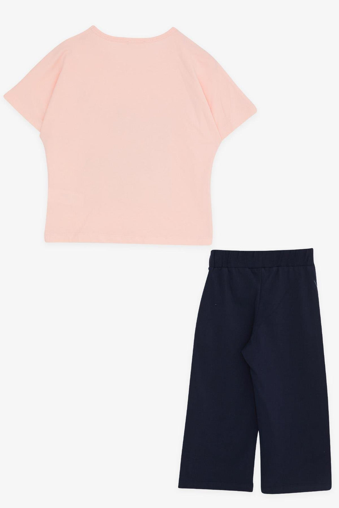 BRE Breeze Girl Child Capri Set with Friend Theme Sequins 62 Years, Powder - Aalst