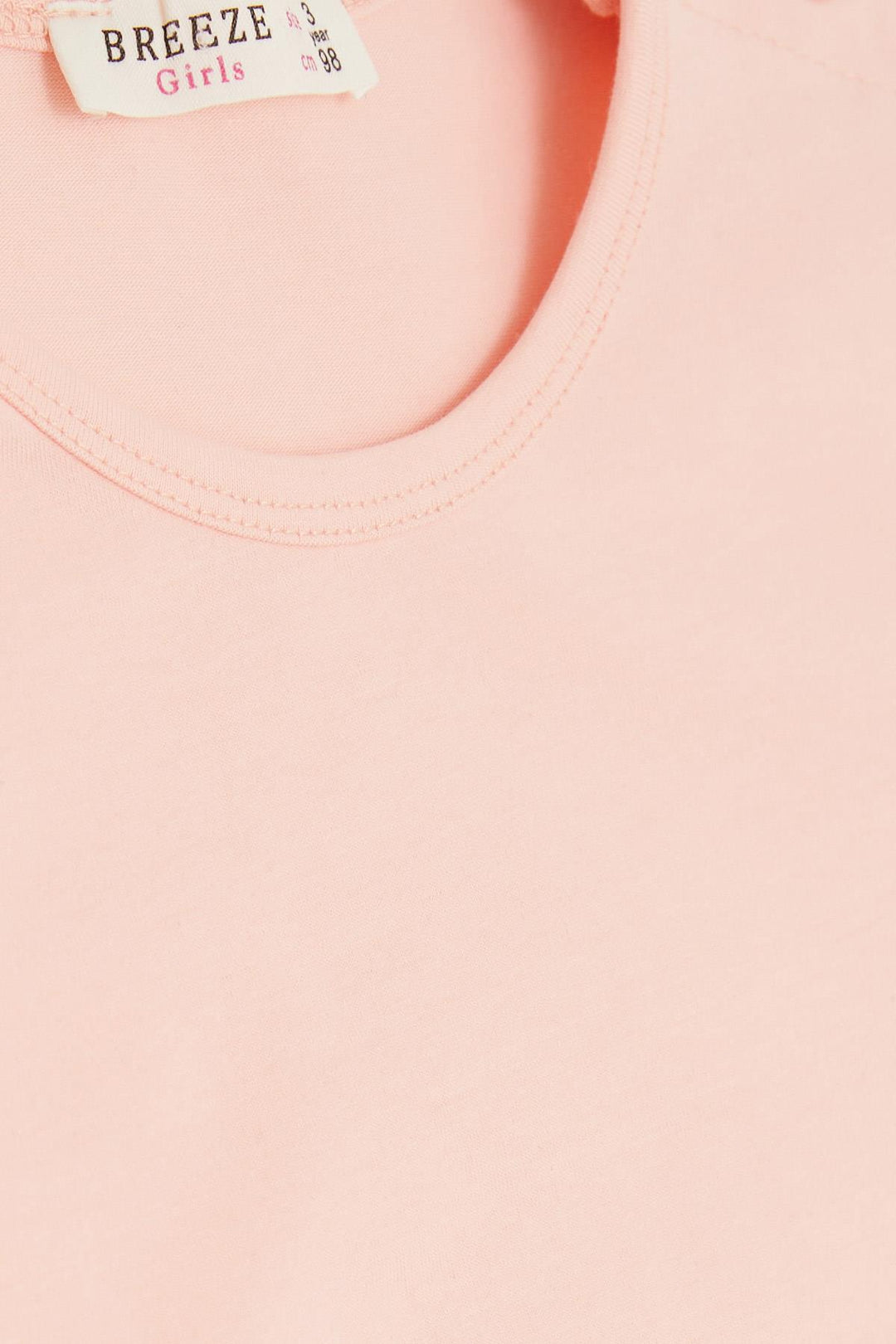 BRE BREEZE Girl Child Capri Leggings Set Dream Themed 1-4 Years, Salmon - Monreale