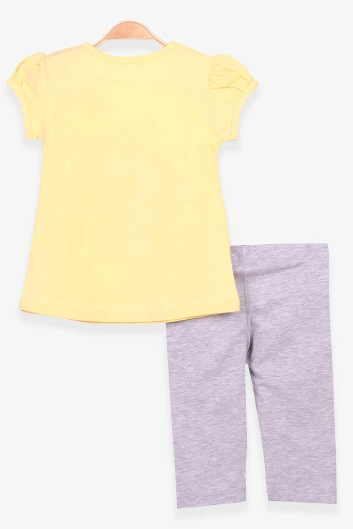 BRE Breeze Girl Capri Leggings Set with Unicorn 2-6 Years, Yellow - Épinay-sur-Seine