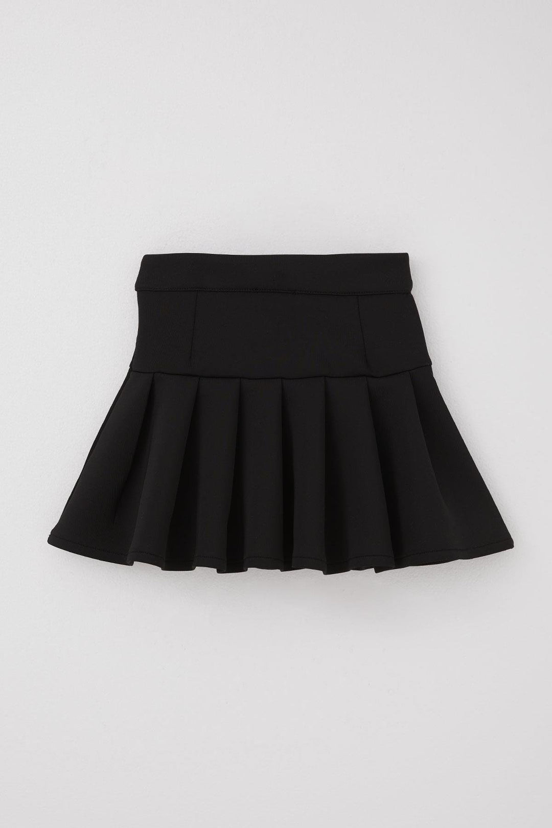 BRE Breeze Girl Child Mini Skirt with Pleated Ruffle Detail, 72 Years, Black - San Remo