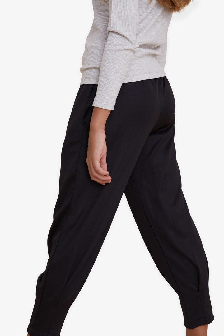 BRE Breeze Girl's Pants with Pleated Hem 94 Years, Black - Springfield