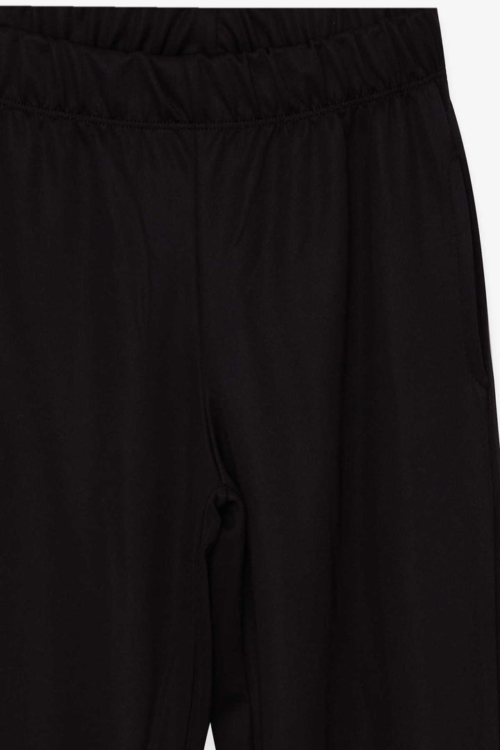 BRE Breeze Girl's Pants with Pleated Hem 94 Years, Black - Springfield