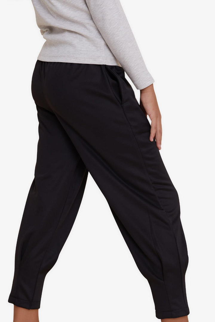 BRE Breeze Girl's Pants with Pleated Hem 94 Years, Black - Springfield