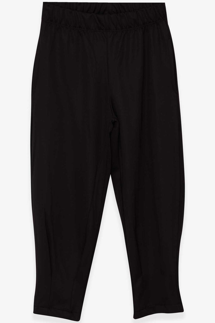 BRE Breeze Girl's Pants with Pleated Hem 94 Years, Black - Springfield