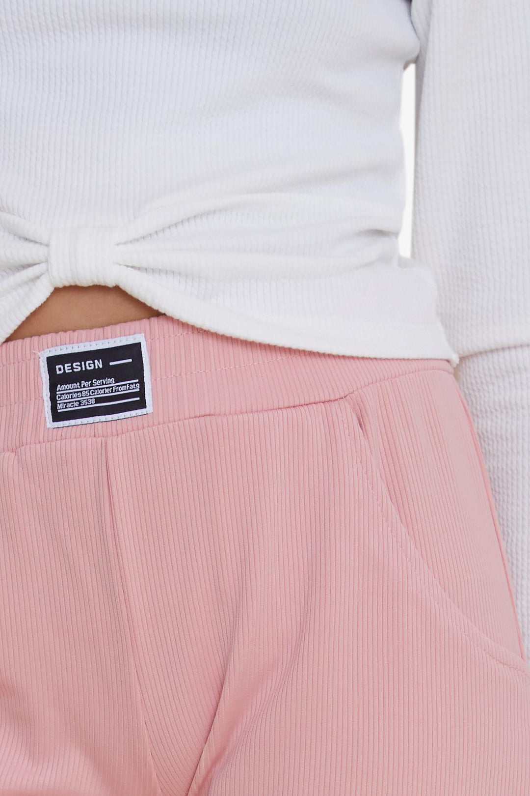 BRE Breeze Girl's Pants with Slits on the Hem, 84 Years, Salmon - Châtillon