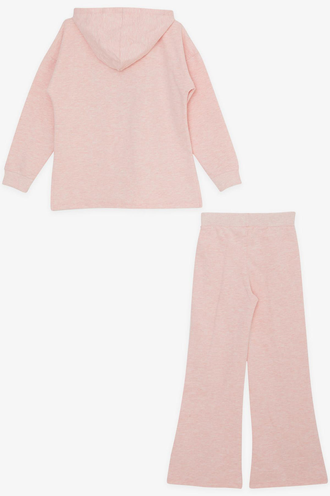 BRE Breeze Girl Child Set with Pants Printed with Summer Slit 104 Years, Salmon Melange - Carmichael