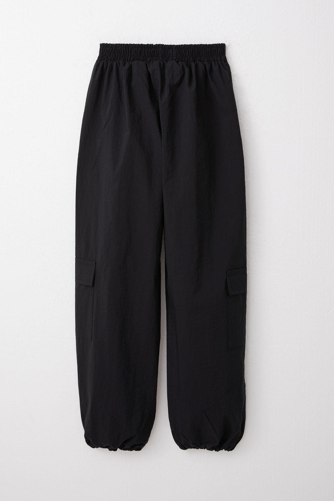 BRE Breeze Girls' Parachute Jogger Pants Cargo Pocket 72 Years, Black - Wausau