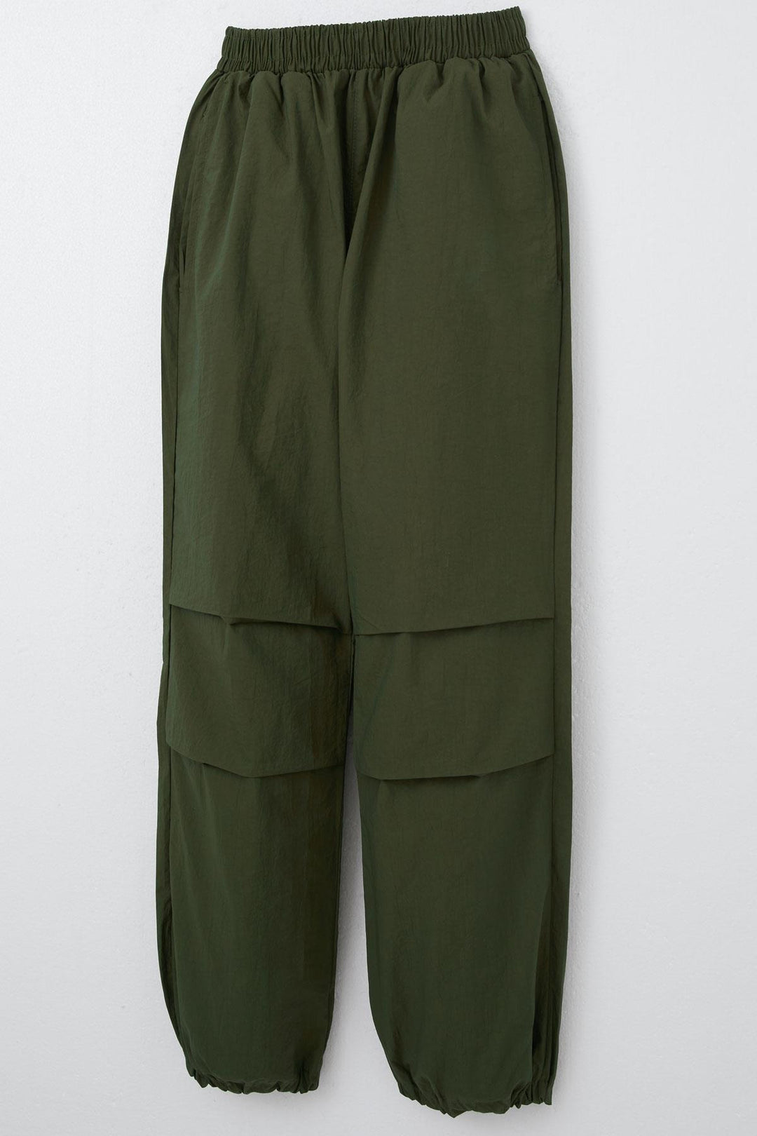BRE Breeze Girls' Parachute Jogger Pants 62 Years, Khaki Green - Racine
