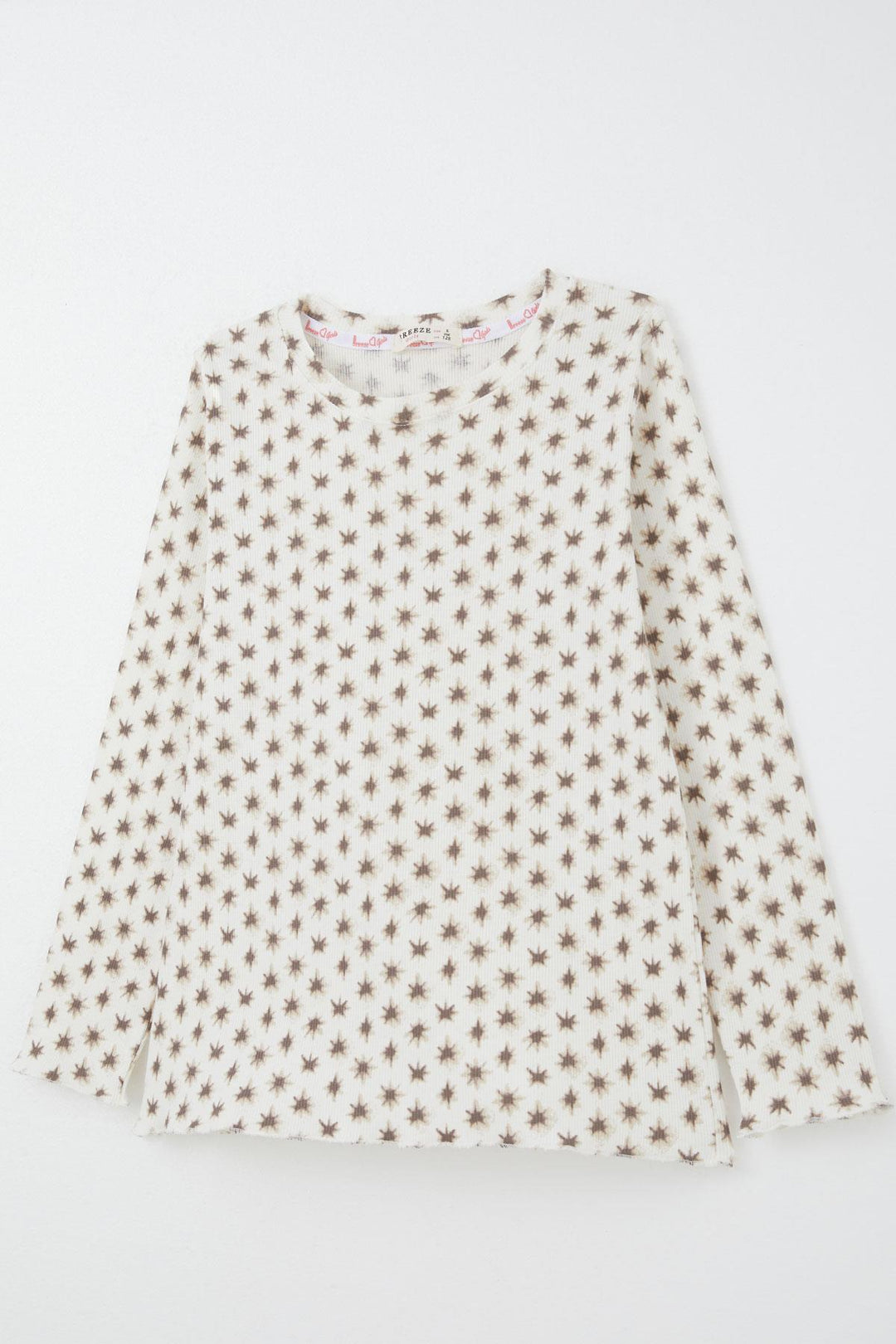 BRE Breeze Girl's Pyjama Set Patterned 4-8 Years, Ecru - Vitoria-Gasteiz