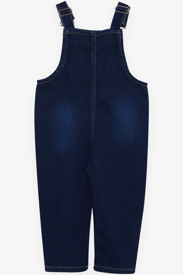 BRE Breeze Girl Child Overall Denim with Toy Accessories 1.5-5 Years, Navy Blue - Stevenage