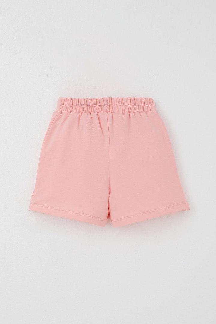 BRE Breeze Girl Child Shorts Skirt with Bow Accessory Frilly 3-8 Years, Salmon - Pesaro
